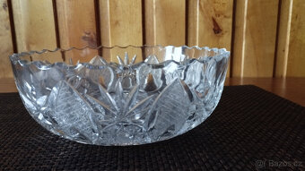 Mísa křišťálová  broušená - 3