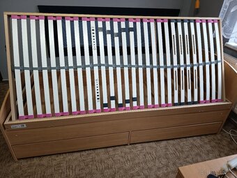 Postel 90x200 s úložným prostorem - 3