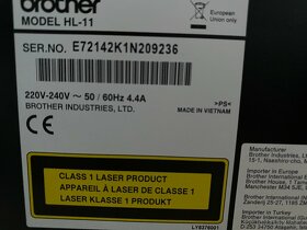 Laserová tiskárna Brother HL 11 - černá - 3