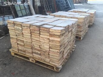 Stará cihlová dlažba, půdovky, půdovka, 50 m2 - 3