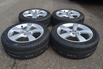 Škoda Fabia III/Rapid- NOVÝ letní Alu komplet 215/45/R16 - 3