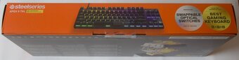 SteelSeries Apex 9 TKL US, Prémiová klávesnice, zár.12/2026 - 3