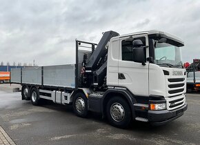 Scania G450 8x2 - valník s hydraulickou rukou Hiab - 3