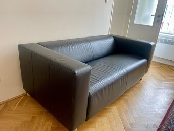 IKEA KLIPPAN GAUČ ČERNÝ // IKEA KLIPPAN BLACK COUCH SOFA - 3
