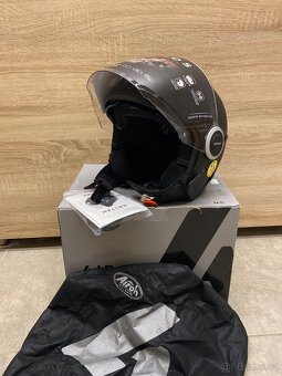Otevřená helma na motorku AIROH Helios, vel. S - 3