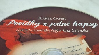 2 CD AUDIO KNIHA - POVÍDKY K.Čapek, J.Hašek - 3