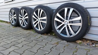 Alu kola 5x112 r17 originál Škoda Octavia II - 3