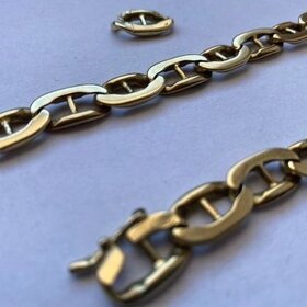 PÁNSKÝ MASIVNÍ (PLNÝ) NÁRAMEK – 39,25g - 3