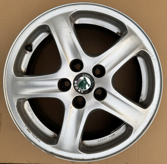 RONAL alu disky 15" 5x100 Škoda - 3