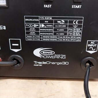 Prodám profi nabíječku se startovacím zdrojem - 3