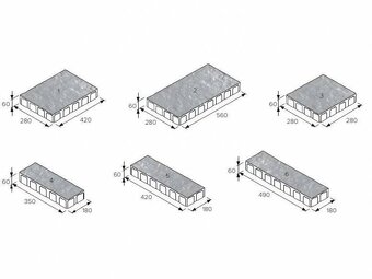 Zámková dlažba Arnica 6cm - 3