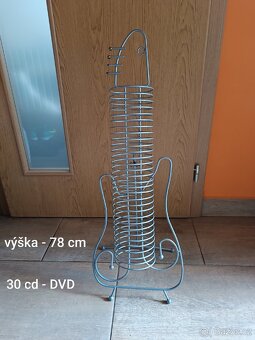 Nerezový stojan na CD DVD - 3
