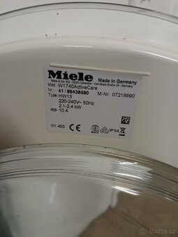 Pračka Miele 8kg 1400ot - 3
