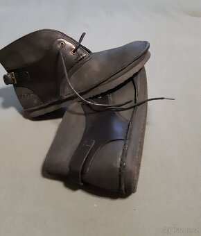 kožené kotníkové boty - 3