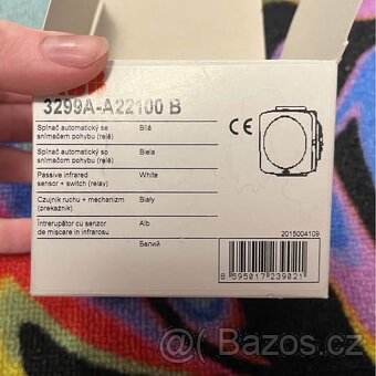 2x spínač automatický se snímačem pohybu - 3