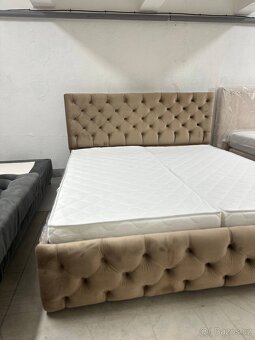 Čalouněná manželská postel 180×200 – NOVÁ - 3