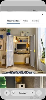 BRÄNNBOLL herní skříň ikea - 3