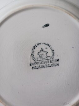 Kameninový talíř Belgie, 19.st - 3