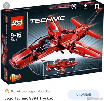 Lego technic letadlo - 3