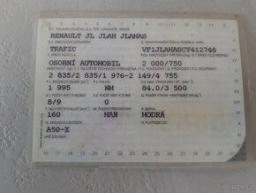 RENAULT TRAFIC 2.0 / 84KW - 3