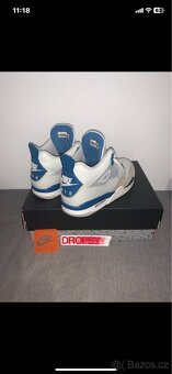 Jordan 4 Military blue - 3
