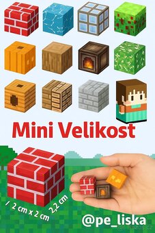 Nové magnetické stavební kostky – inspirováno Minecraftem (1 - 3