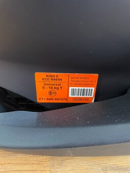 Autosedačka Britax Römer King II - 3