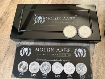 Stříbrná mince 1oz MOLON LABE 2019 Typ 5 - 3