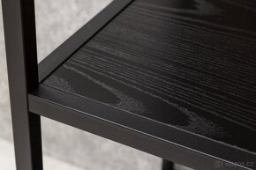 Designový regál Maille 185 x 135 cm černý jasan - 3