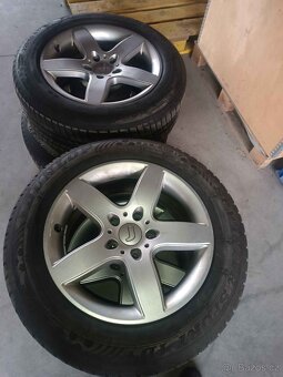 Zimní kola 225/60 R17 – 2× Dunlop, 2× Barum - 3