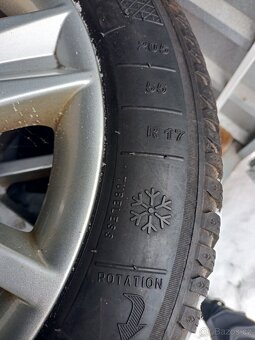 Alu disky 17 + zimni pneu, 4x100 - 3