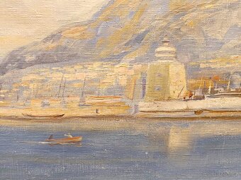 Obraz Eduard Adrian Dussek, Messina olej na plátně 72x103 - 3