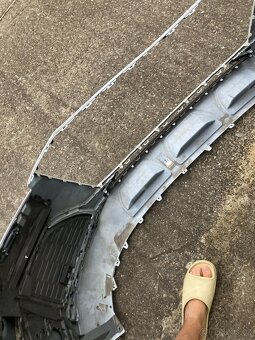 predni naraznik audi q7 20-24 s-line bily 6pdc - 3