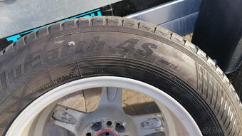 Celoroční pneu s disky 5x112 .215/65 r16 - 3