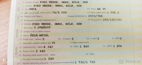 Ford Focus HWDA - 1.6i 74kw Motor a převodovka - 3