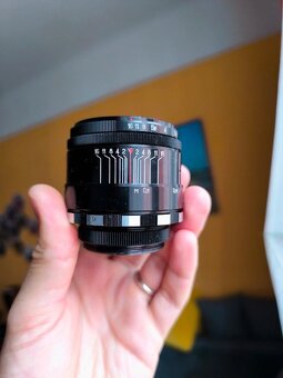 Helios-44-2 58mm f2.0 M42 v raritním provedení ZEBRA. - 3