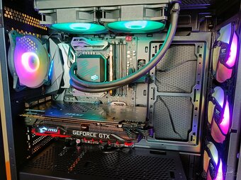 HERNÍ PC i7-8700K+VODNÍK/16GB/512GB M.2/GTX 1080Ti 11GB - 3