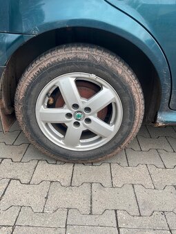 Originál alu kola Škoda - 3