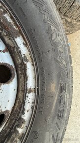 Fiat disky + pneu 205/70 R15C 106/104R M+S - 3