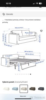 Sedaci souprava ikea - 3