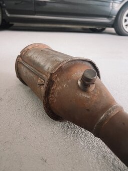 Porsche 924 - výfuk, katalyzátor - 3
