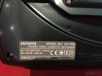 Staré rádio Aiwa - 3