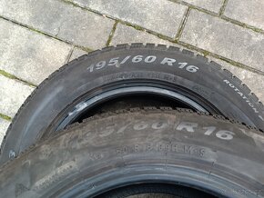 2+2ks zimní pneu Pirelli Scala Kamiq 195.60.16 vzorek +6mm - 3