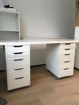 Pracovní stůl do kanceláře, pracovny nebo studentského pokoj - 3