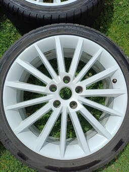 ALU kola škoda Turini r18, 5x112, letní pneu - 3