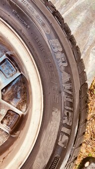 15" ALU kola originál ŠKODA, nejeté pneu - 3