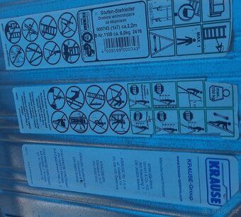 KRAUSE Schůdky AL 1,4m 7p. /000743/ - 3