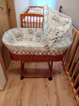 Proutěný koš na miminko - 3