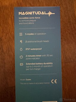 Sonický kartáček Magnitudal Quake - 3