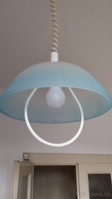 Skleněný stahovací lustr - 3